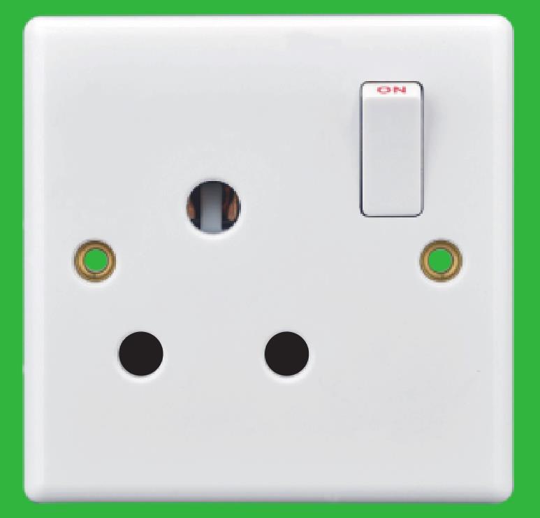 YAKI HELIO series1G 15A socket with neonH120