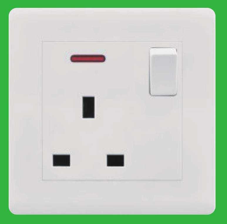 YAKIYABAI series1G 13A socket with neonYB113L