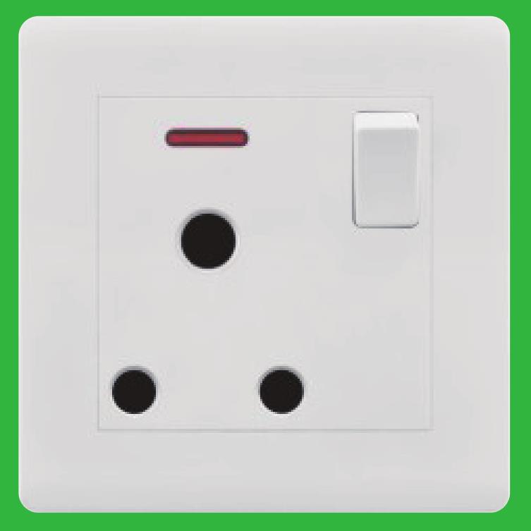 YAKIYABAI series1G 15A socket with neonYB115L