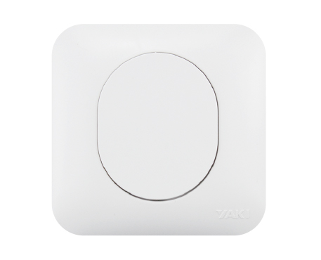 One blank cover plate (white)