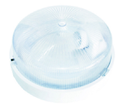 Lampe étanche à l'humidité (couvercle en plastique) 